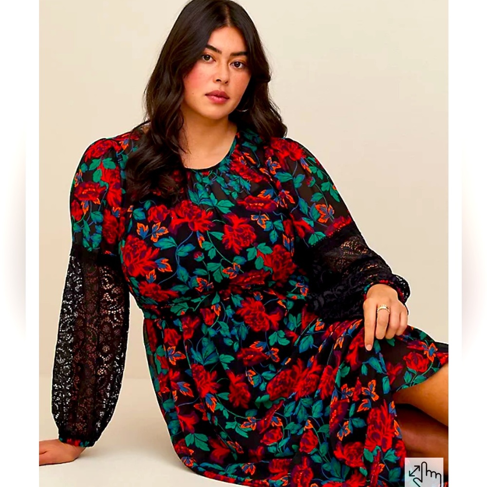 Floral dress (perfect for Valentine’s Day!
